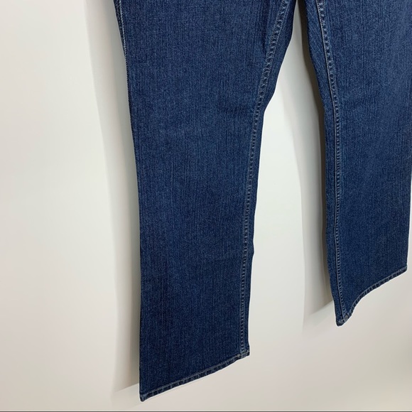 Duluth Trading Co Women’s Flex Boot Cut Jeans Medium Dark Wash New Nwt Size 12 - Picture 4 of 16